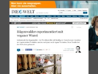 Bild zum Artikel: Fleischindustrie: Rügenwalder experimentiert mit veganer Wurst