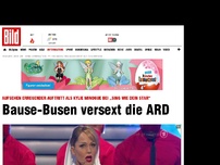 Bild zum Artikel: „Sing wie Dein Star“ - Bause-Busen versext die ARD