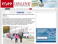 Bild zum Artikel: Platzmachen für Flüchtlinge: Osnabrücker Mieter müssen Wohnungen verlassen (Deutschland)