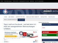 Bild zum Artikel: Tipps rund um Facebook – und wie kann ich mich vor unangenehmen Überraschungen schützen.