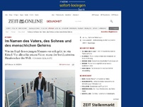 Bild zum Artikel: Autismus: 
			  Im Namen des Vaters, des Sohnes und des menschlichen Gehirns