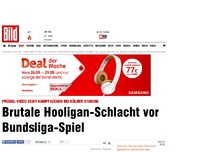 Bild zum Artikel: Prügel-Video - Brutale Hooligan-Schlacht vor Bundesliga-Spiel