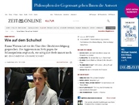 Bild zum Artikel: Emma Watson: 
			  Wie auf dem Schulhof