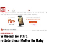 Bild zum Artikel: Jessica Arrendale (†33) - Mutter rettete Baby während sie starb