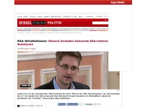 Bild zum Artikel: NSA-Whistleblower: Edward Snowden bekommt Alternativen Nobelpreis