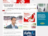 Bild zum Artikel: VfB Stuttgart: Bobic ist nicht mehr Sportvorstand