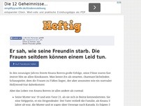 Bild zum Artikel: Er sah, wie seine Freundin starb. Die Frauen seitdem können einem Leid tun.