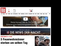 Bild zum Artikel: Krebs durch 9/11-Staub - 3 Feuerwehrmänner sterben am selben Tag