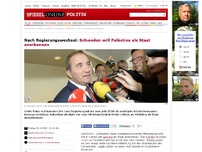 Bild zum Artikel: Nach Regierungswechsel: Schweden will Palästina als Staat anerkennen