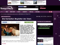 Bild zum Artikel: Die tierischen Begleiter der Stars