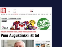 Bild zum Artikel: Peer Augustinski ist tot