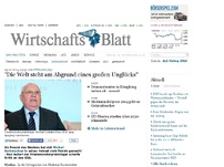 Bild zum Artikel: 'Die Welt steht am Abgrund eines großen Unglücks'