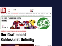 Bild zum Artikel: Schock für Fans - Der Graf macht Schluss mit Unheilig