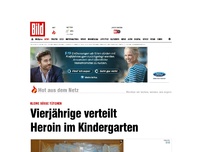 Bild zum Artikel: Kleine süße Tütchen - Vierjährige verteilt Heroin im Kindergarten