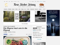 Bild zum Artikel: Penibler Übersetzungsfehler: Die Migros haut uns in die Pfanne