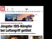 Bild zum Artikel: Als Märtyrer gefeiert - Jüngster ISIS-Kämpfer (†  10) bei Luftangriff getötet