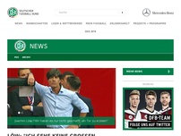 Bild zum Artikel: Joachim Löw: 'Ich sehe keine großen Probleme'