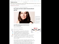 Bild zum Artikel: Frauen in Führungspositionen: Es muss ein Rock durch Deutschland gehen