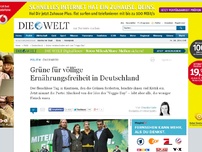 Bild zum Artikel: Ökopartei: Grüne verabschieden sich vom 'Veggy Day'