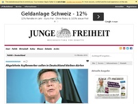 Bild zum Artikel: Abgelehnte Asylbewerber sollen in Deutschland bleiben dürfen