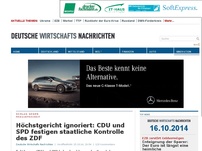 Bild zum Artikel: Höchstgericht ignoriert: CDU und SPD festigen staatliche Kontrolle des ZDF