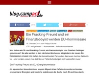 Bild zum Artikel: Ein Fracking-Freund und ein Finanzlobbyist werden EU-Kommissare