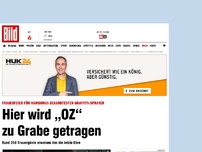 Bild zum Artikel: Beerdigung - Polizisten sichern Beerdigung von „OZ“