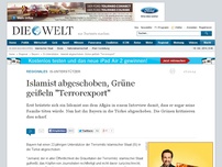 Bild zum Artikel: IS-Unterstützer: Islamist abgeschoben, Grüne geißeln 'Terrorexport'