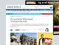 Bild zum Artikel: Kampf gegen IS: Der kurdische Widerstand verkörpert das Gute