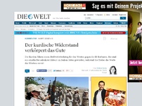 Bild zum Artikel: Kampf gegen IS: Der kurdische Widerstand verkörpert das Gute