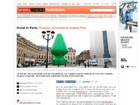 Bild zum Artikel: Kunst in Paris: Riesiger Analstöpsel angegriffen