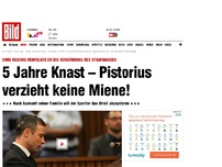 Bild zum Artikel: Strafmaß-Verkündung - Oscar Pistorius – 5 Jahre Haft!