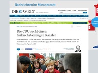Bild zum Artikel: Integrationstagung: Die CDU sucht einen türkischstämmigen Kanzler