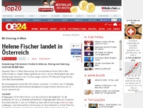 Bild zum Artikel: Helene Fischer landet in Österreich