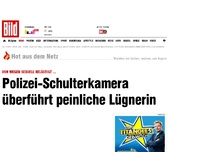 Bild zum Artikel: Sexuelle Belästigung? - Cop-Schulterkamera überführt Lügnerin