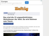 Bild zum Artikel: Das sind die 15 ungewöhnlichsten Wohnhäuser der Welt. Da wird Wohnen zum Traum.