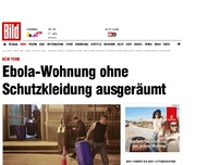 Bild zum Artikel: Keine Lehre gezogen! - Ebola-Wohnung ohne Schutzkleidung ausgeräumt