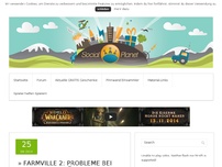 Bild zum Artikel: » FarmVille 2: Probleme bei FarmVille 2 – Läuft Eure Farm derzeit stabil? [Umfrage vom 25.10.2014]