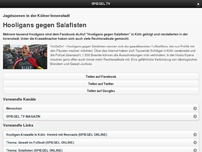 Bild zum Artikel: Hooligans gegen Salafisten