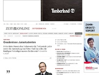 Bild zum Artikel: Todesstrafe: 
			  Gnadenlose Jurastudenten