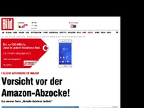 Bild zum Artikel: Falsche Gutscheine - Vorsicht vor der Amazon-Abzocke!