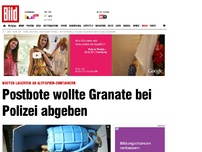 Bild zum Artikel: In Hagen - Postbote wollte Granate ausliefern