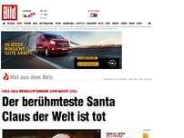 Bild zum Artikel: John Moore (†86) - Coca-Cola-Weihnachtsmann verstorben