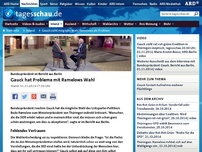 Bild zum Artikel: Gauck kann mögliche Wahl Ramelows 'schwer akzeptieren'