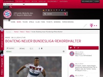 Bild zum Artikel: Inside:Boateng neuer Bundesliga-Rekordhalter