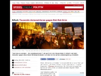 Bild zum Artikel: Erfurt: Tausende demonstrieren gegen Rot-Rot-Grün