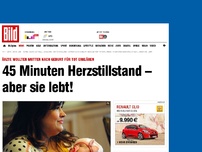 Bild zum Artikel: Mutter nach Geburt - 45 Minuten Herzstillstand – sie lebt!