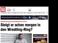 Bild zum Artikel: Tim Wiese in Frankfurt - Steigt er schon morgen in den Wrestling-Ring?