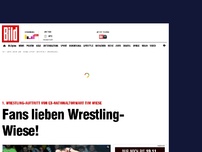 Bild zum Artikel: WWE in Frankfurt - BILD bei Wieses 1. Wrestling-Auftritt