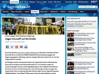 Bild zum Artikel: Proteste gegen die brasilianische Regierung